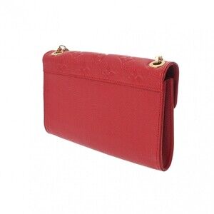 Louis Vuitton Cerise Empreinte Pochette Saint Leather Bag Germain Red Shoulder
